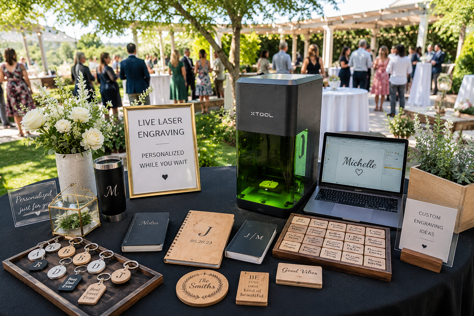 Live Laser Engraving