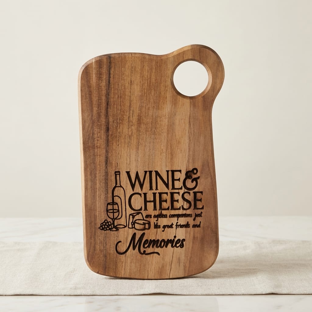 Personalized Engraved Cutting Board with Handle