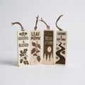 Personalized Wooden Bookmark | Custom Laser Engraved Gift