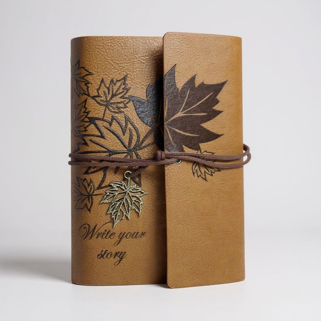 Personalized Leather Journal – Custom Laser Engraved Notebook