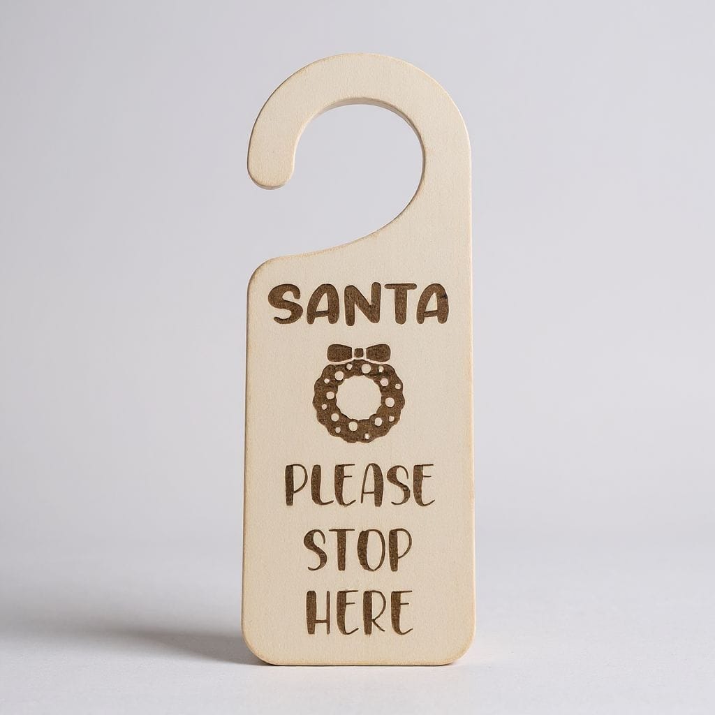Personalized Wooden Do Not Disturb Door Hanger