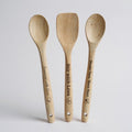 Personalized Wooden Serving Spoons Set Of 3