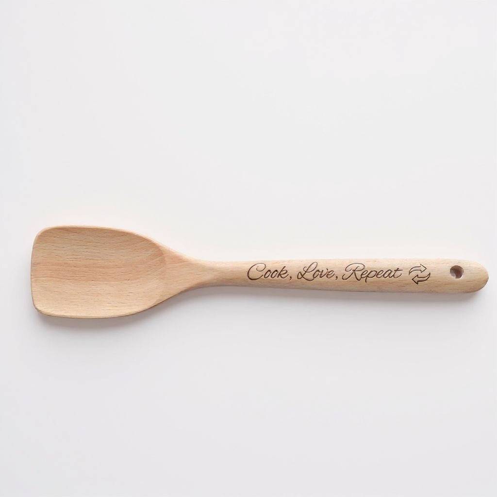 Personalized Wooden Serving Spoons Set Of 3