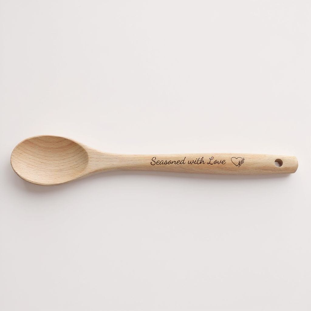 Personalized Wooden Serving Spoons Set Of 3