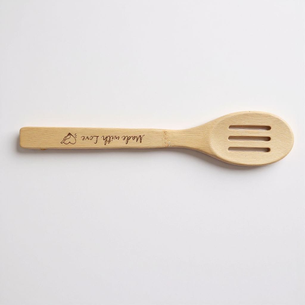 Personalized Wooden Serving Spoons Set Of 3