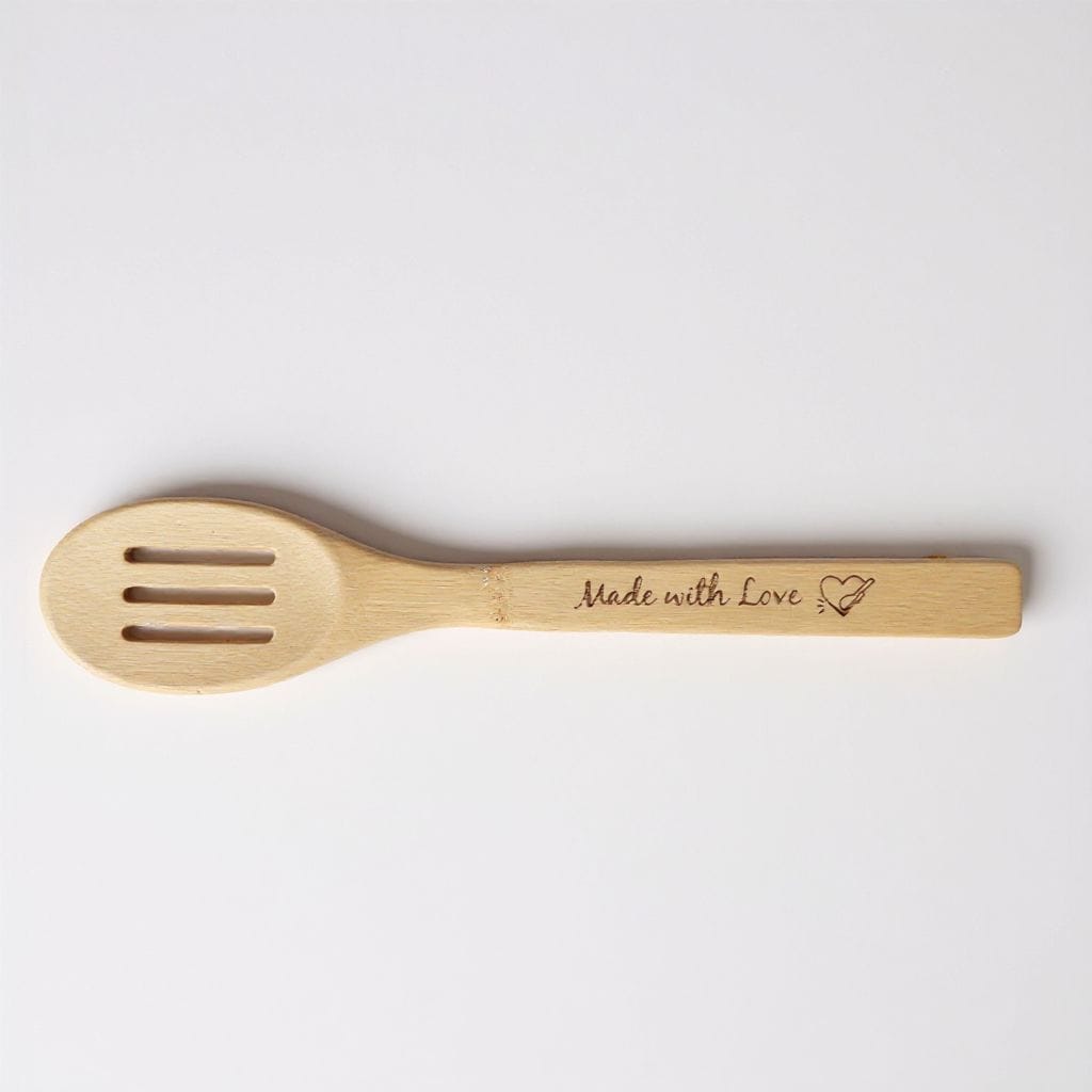 Personalized Wooden Serving Spoons Set Of 3