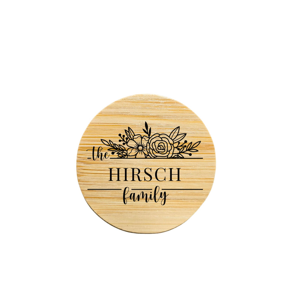 Personalized Wooden Bottle Opener Magnet | Custom Laser Engraved Gift