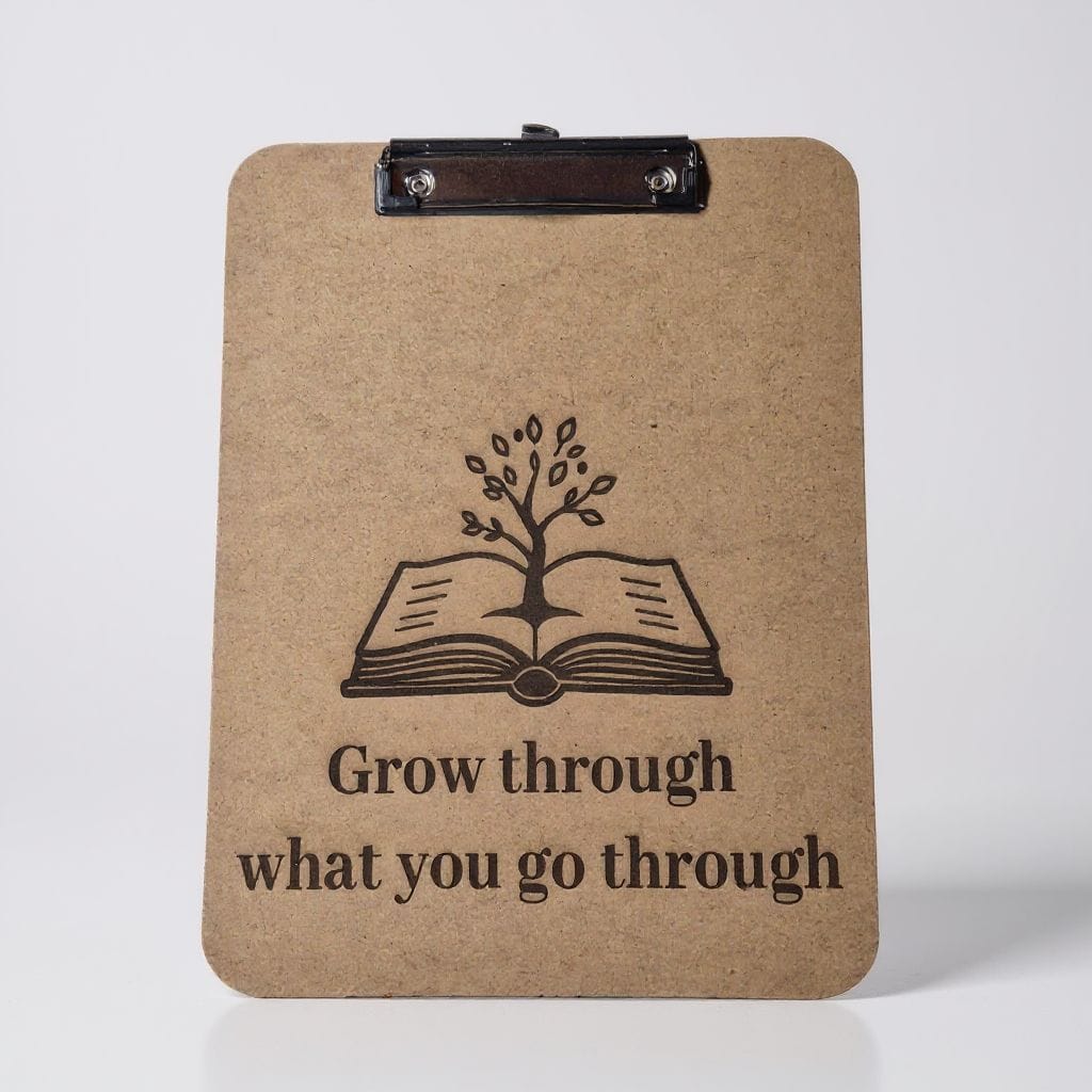 Personalized Engraved Cork Clipboard