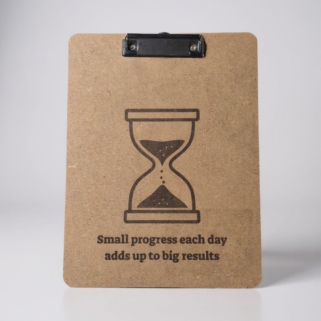 Personalized Engraved Cork Clipboard