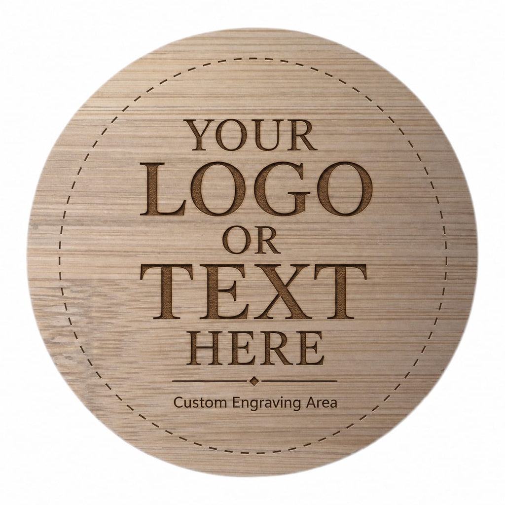 Personalized Bamboo Bottle Opener Magnet | Custom Wedding Favor