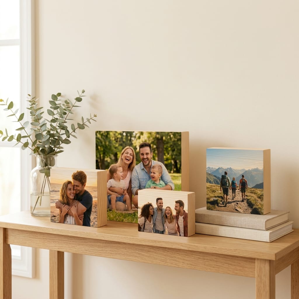 Personalized Photo on Wood Block