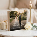 Personalized Photo on Wood Block | Custom 6×6 Wedding & Event Keepsake