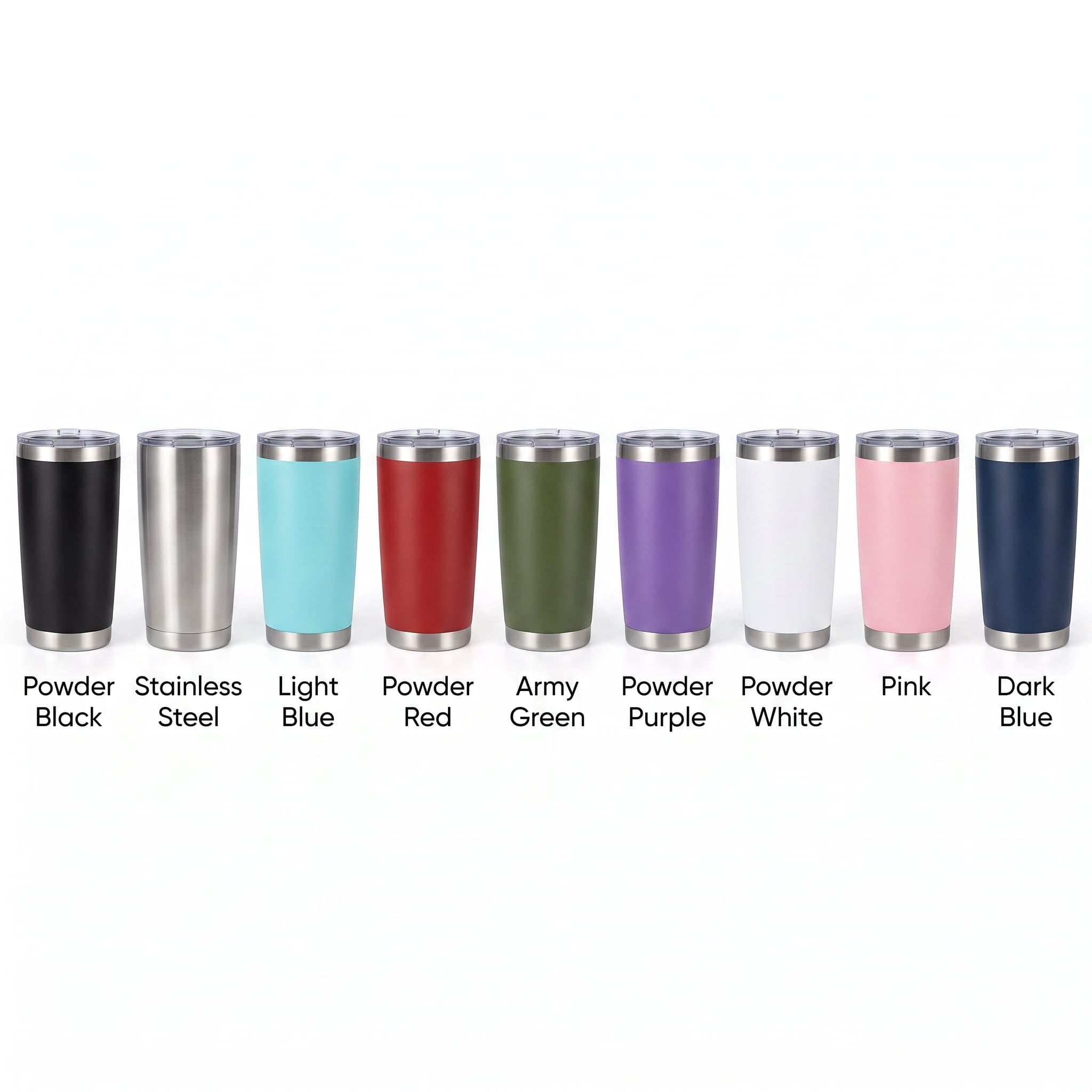 Personalized Laser Engraved Tumbler | Custom Name or Logo | 20 oz Insulated Cup