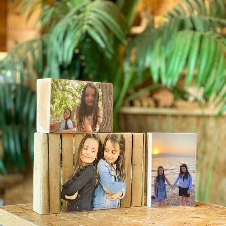 Personalized Photo on Wood Block